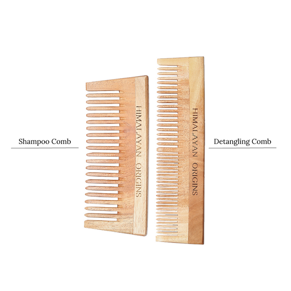 Neem Wood Comb  ( Pack of 2 )