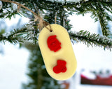 White Christmas Decoration Scented Air Freshener