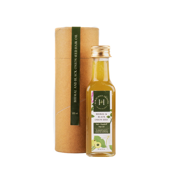 Anti-Dandruff Bhimal and Black Onion Seed Hair Oil ( 100ml )