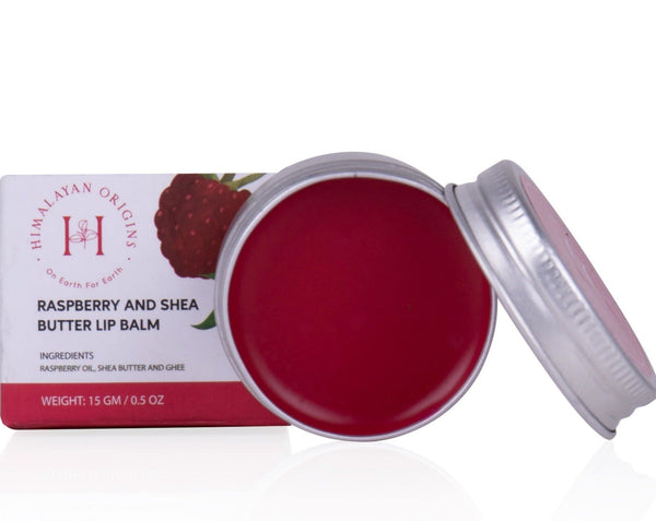 Raspberry and Shea Butter Lip Balm