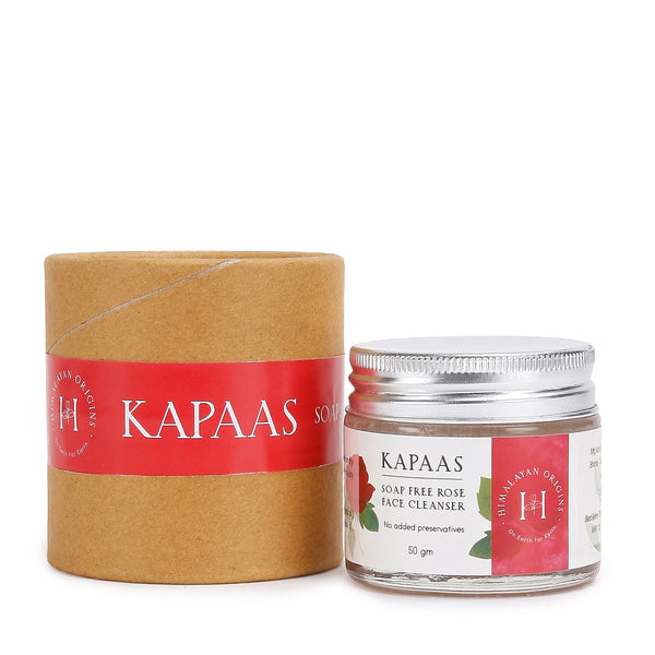 Kapaas – Soap Free Rose Face Cleanser (50gm)